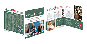 Brochure, Yes On A